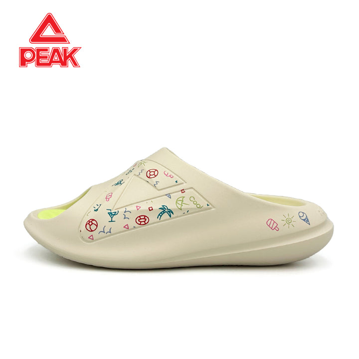 PEAK Men's TaiChi Foam Plush Sports Slides Sandals - ET32077L