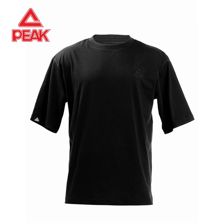 PEAK Men's Embroidered Oversized Logo T-Shirt- FW94135